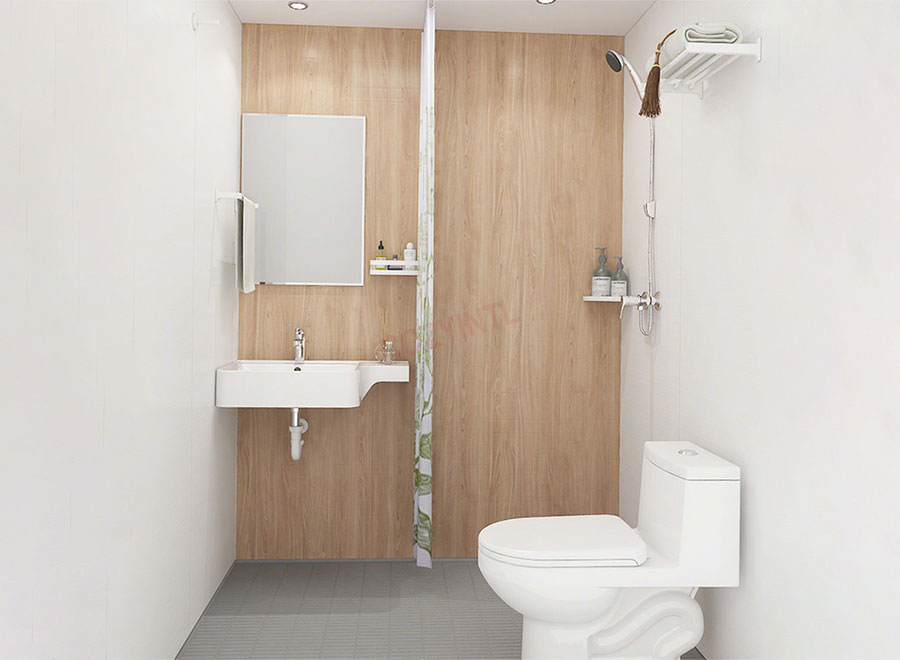 Prefab bathroom pods flat pack prefabricated bathroom pod (BUL1416)