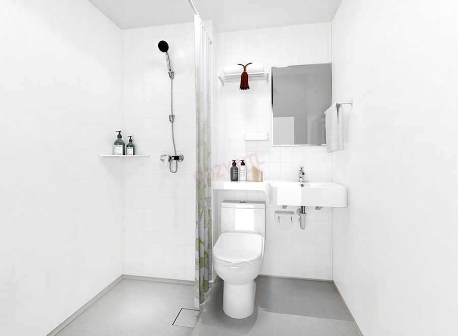Prefabricated bathroom toilet pod bathroom units prefab (BUL1220)