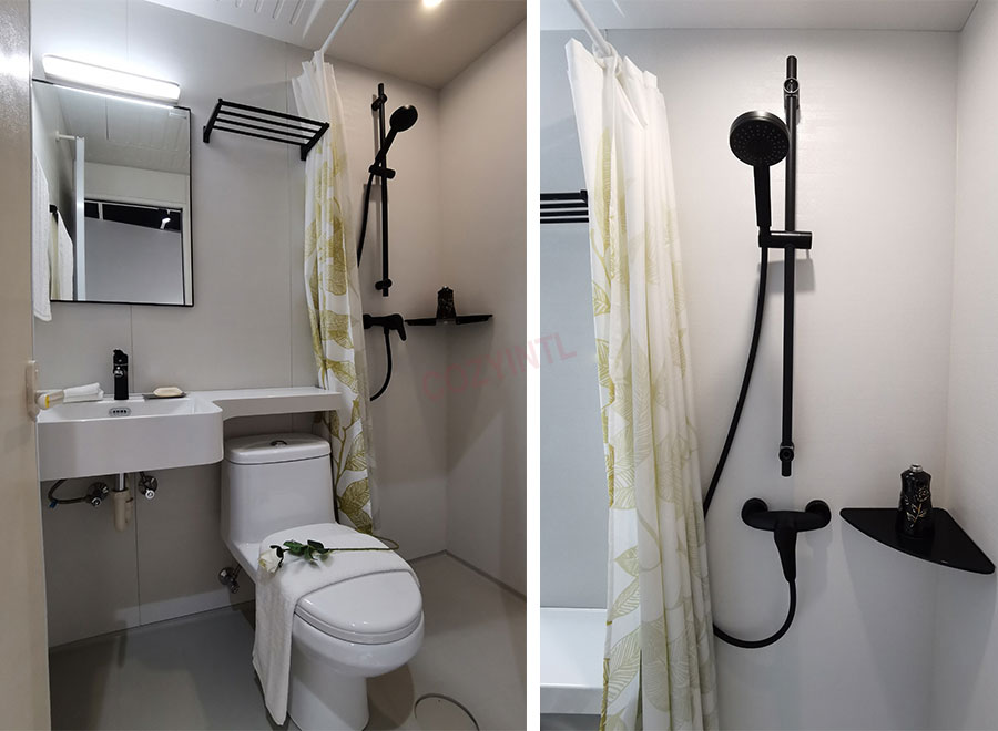 Prefabricated bathroom units and bathroom pods all in one (BUL1217)