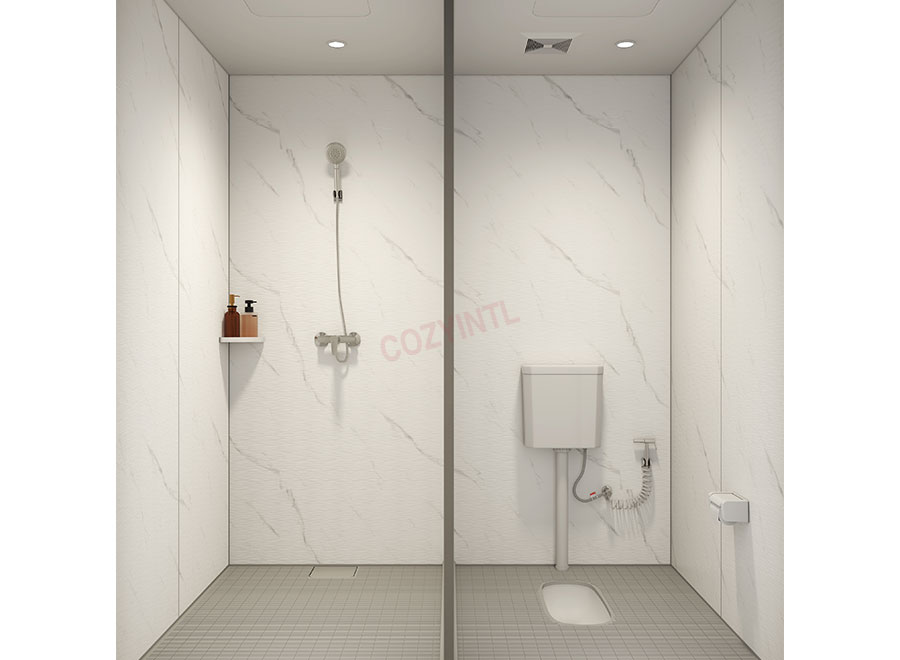 Modular bathrooms all in one toilet and bathroom unit for school bathroom decoration