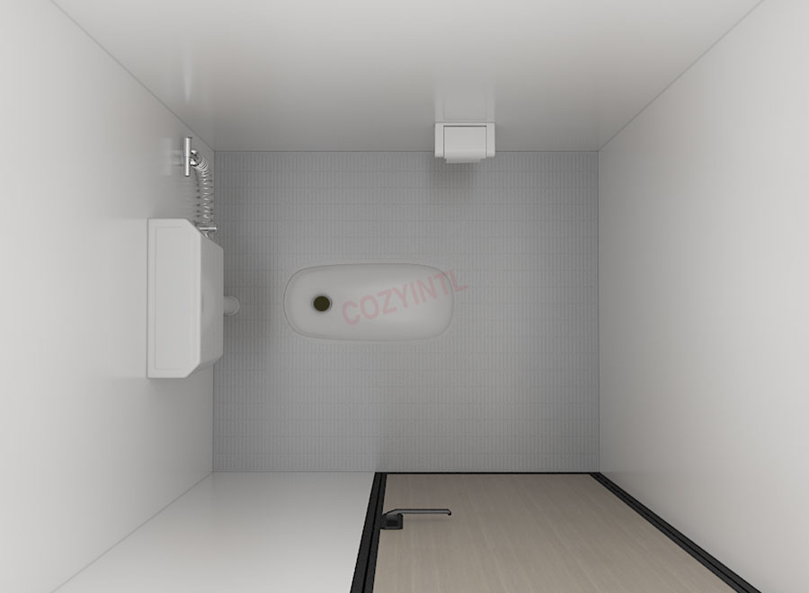 Modern style integrated bathroom unit bathroom pod for school dormitory renovation