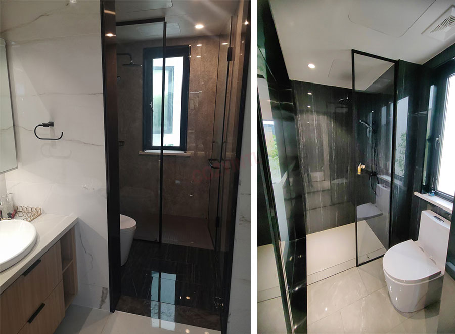 Fast installatoion bathroom all In one prefabricated bathroom unit(BUX1721)