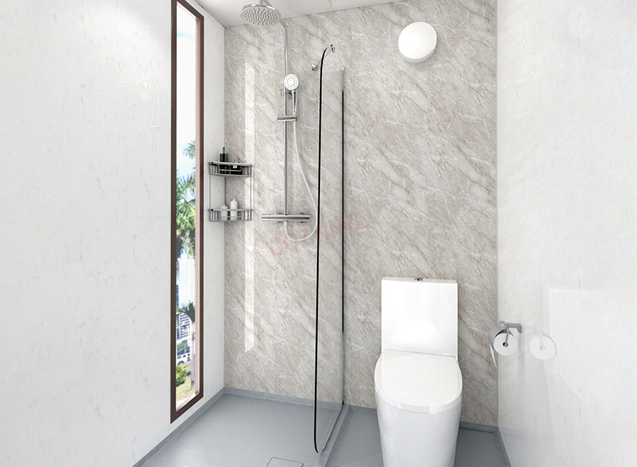SMC mold bathroom pods all in one prefabricated bathroom unit(BUH1216)
