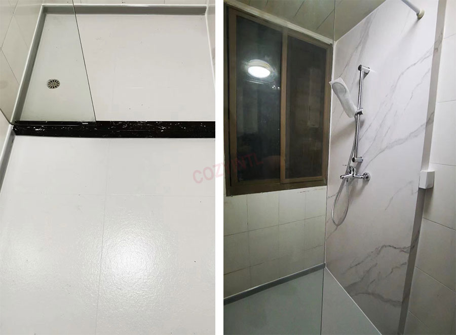 SMC mold bathroom pods all in one prefabricated bathroom unit(BUH1216)