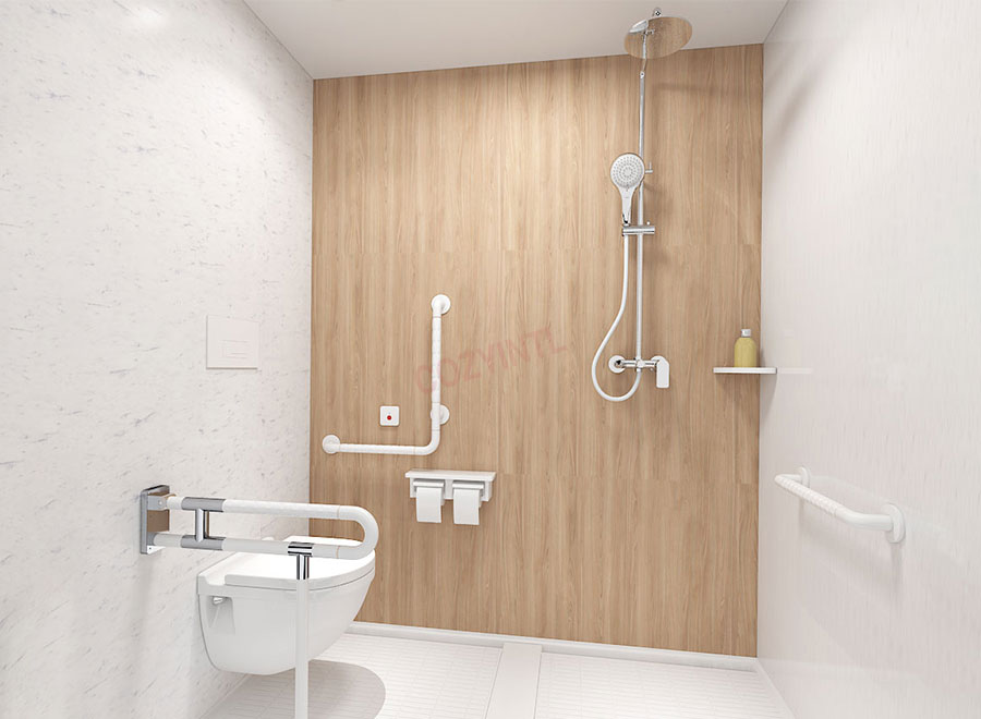 Good reputation modern bathroom products modular bathroom storage unit(BUN1218)