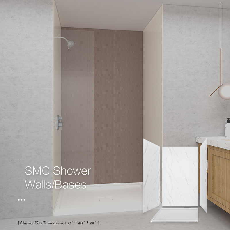Waterproof shower wall panel surround 32X48 inches for the American market with UPC standard