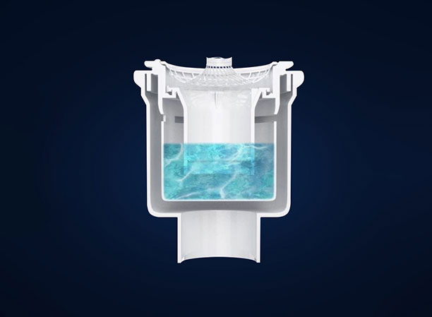 Patented vertical drainage bathroom drain cover