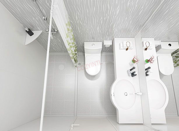 Good quality prefab toilet unit all in one bathroom units for hotels (BUL1620)