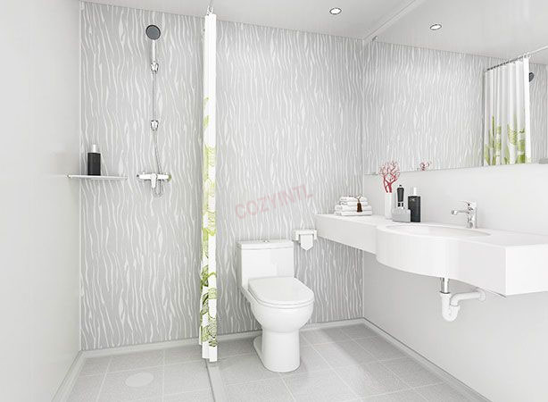Good quality prefab toilet unit all in one bathroom units for hotels (BUL1620)
