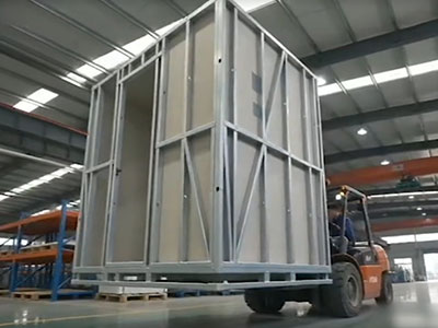 Export Shipment of Prefabricated Bathroom Pods