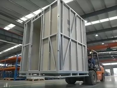 Export Shipment of Prefabricated Bathroom Pods