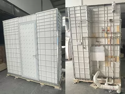 Europe Standard Prefabricated Bathroom Pod | Modular Bathroom Unit For Export