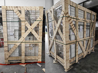 Prefabricated Bathroom Pods Packed & Ready for Shipment from Danyang Factory
