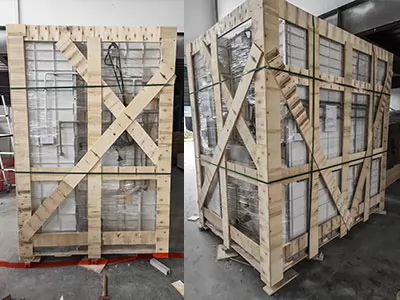 Prefabricated Bathroom Pods Packed & Ready for Shipment from Danyang Factory